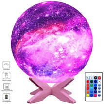 3D Printing Galaxy Lamp Moonlight USB LED Night Lunar Light Touch Color ... - $149.80+