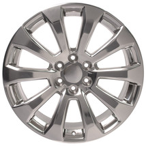 Chevy 22&quot; Polished High Country Replica Wheels For 2000-2024 Silverado T... - $1,088.01