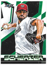 2021 Topps Fire #113 Max Scherzer Washington Nationals - £1.54 GBP