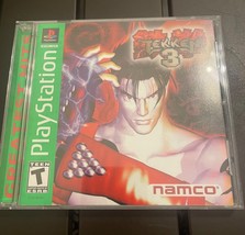 Tekken 3 (Sony PlayStation 1, 1998) PS1 Greatest Hits Complete w/ Manual Tested  - $21.78