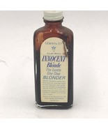 Vintage 1967 Clairol Innocent Blonde Hair Color Blonder Glass Bottle 2 o... - £7.94 GBP