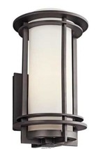 KichlerPacific Edge 16.5 in.1-Light Architectural Bronze Outdoor Cylinde... - $275.49