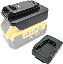 Battery Adapter Converter For Dewalt 20V Max Xr Lithium-Ion Battery To - £19.17 GBP