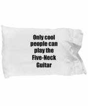 Five-Neck Guitar Player Pillowcase Musician Funny Gift Idea Bed Body Pil... - £17.23 GBP