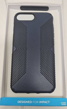 Speck Presidio Grip Case iPhone 6 6s 7 8 + Plus Back Cover Black Eclipse Blue - £7.05 GBP
