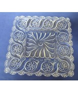 10 EAPG Clear Canton Glass Multiple Scroll Swirl Depresion Square Lunche... - £51.11 GBP