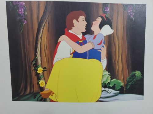 Walt Disney Snow White Set Of Four Lithographs 2001 - £4.77 GBP