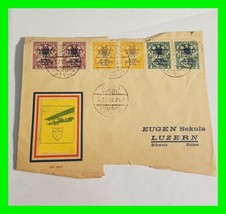 Latvia Covers 1928 Special Airmail Cover Riga To Luzern EARLY Airmail  - £15.78 GBP