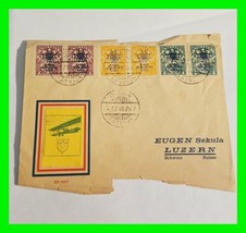 Latvia Covers 1928 Special Airmail Cover Riga To Luzern EARLY Airmail  - £15.68 GBP