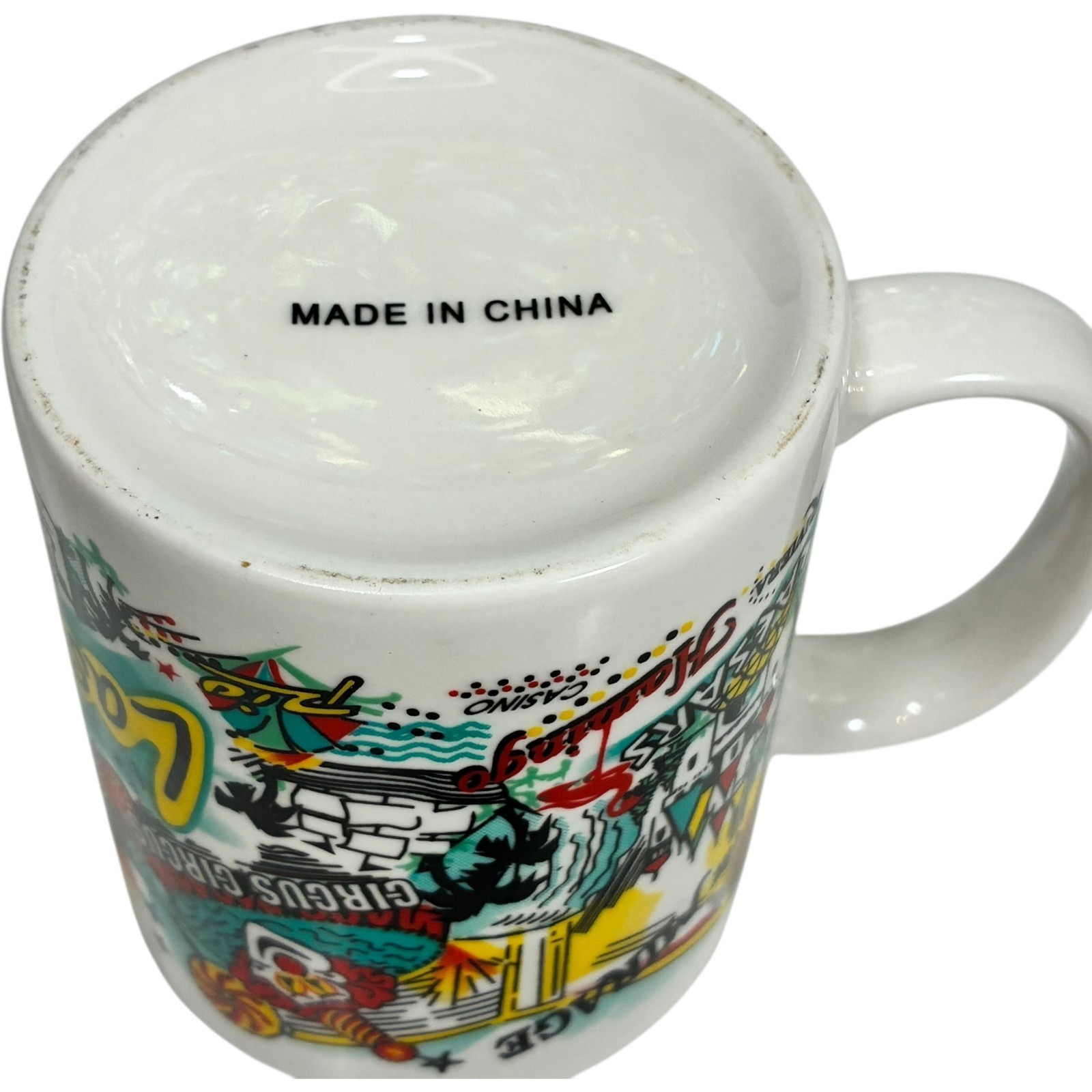 Vintage Las Vegas Casinos Mug 1994 Mirage Stardust Sands etc by Don Mar-Lady M Item image 5