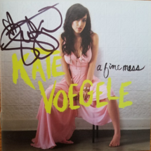 Kate Voegele &#39;a Fine Mess&#39; Autographed Cd. 2009 - $59.95