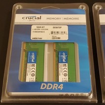 New CT2K8G4DFS8213 Crucial Micron 16GB Kit DDR4 2133 Udimm 2 X 8GB Desktop - £59.72 GBP