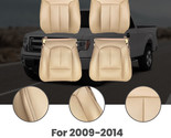 Driver Passenger Leather Seat Cover for Ford F150 Lariat 2009-2010-2011-... - £69.21 GBP