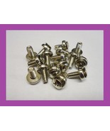 16mm, M6 Self-tapping Rack Mount Screw, METAL WASHER, CHROME FINISHED, 5... - $7.80