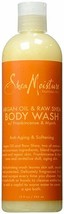 Shea moisture argan oil &amp; raw shea body wash - 384ml-brand new - £6.63 GBP
