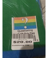 Questioning Flag 3x5ft LGBTQIA LGBT Queer Questioning Pride Flag - $3.00