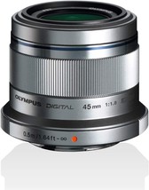 Olympus M. Zuiko Digital Ed 45Mm F1.8 (Silver) Lens For Micro 4/3, No Warranty - £180.91 GBP