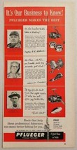 1957 Print Ad Pflueger Fishing Reels Sea Star, Supreme, Freespeed Akron,OH - £10.63 GBP
