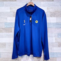 Santa Cruz Warriors NBA G League Nike Golf Dri Fit Pullover Blue Mens XX... - $69.30