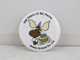 Canadian Tourist Pin - 100 Years British Columbia Provincial Parks - Pin... - £11.97 GBP