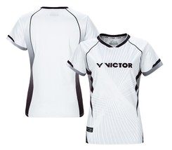 Victor 25F/W Women&#39;s Badminton T-Shirts Sports Training Tee AsiaFit VT25... - $67.06