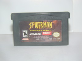 Nintendo Game Boy Advance - SPIDER-MAN - MYSTERIO&#39;S MENACE (Game Only) - $20.00