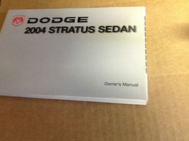 2004 Dodge Stratus Sedan Factory Owners Manual Booklet Glove Box Mopar Oem X - £26.81 GBP