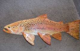 2022 Hand Carved/Painted Trout and Saltwater, Length up to 20-23 inch , ((READ)) - £102.40 GBP