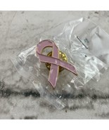 Breast Cancer Awareness Pink Ribbon Lapel Pin NIP - £7.92 GBP