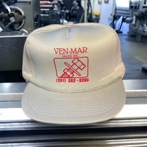 VTG Trucker Style Foam Snapback Hat Made in Taiwan Ven-Mar Sales Inc - £11.04 GBP