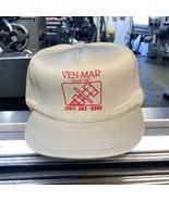 VTG Trucker Style Foam Snapback Hat Made in Taiwan Ven-Mar Sales Inc - £10.81 GBP