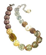 Lenora Dame Retro Glam Statement Choker Necklace 16&quot; to 18&quot; - $19.99