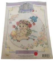 Leisure Arts Dreamsicles Counted Cross Stitch Pattern Rainbow Dreams Angel Rose - $5.99