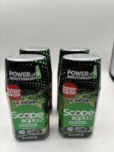 4 PACK Crest Scope Squeez Mouthwash Concentrate ~ Original Mint 1.69 oz NEW - $16.73