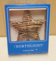 Northlight 10 Light Tree Topper Natural Brown Ratten 11.5&quot; - £22.93 GBP