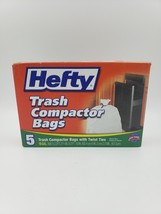 Hefty 18 Gallon Trash Compactor Bags 5 Backpack Liners Per Box - $24.54