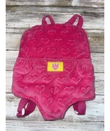 Build A Bear Workshop Pink Plush Teddy Bear Carrier Backpack Adjustable ... - $8.59