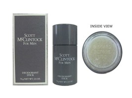 SCOTT MCCLINTOCK for Men 2.6 oz Deodorant Stick (Box Damaged/No Cellophane Wrap) - £11.15 GBP