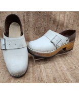 Vintage 1960s Multnomah Clogs Classic with Strap &amp; Buckle Resoled Womens... - $150.43