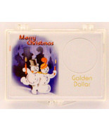 Golden Dollar Christmas - Snowmen 2X3 Snap Lock Coin Holder, 3 pack - £7.03 GBP