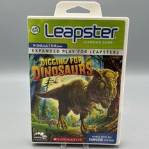 Leap Frog Leapster Learning Game Digging for Dinosaurs K-2nd Grade 5-8 Years - £5.44 GBP