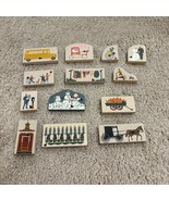 Vintage Cat&#39;s Meow from 1990s Lot of 13 Decor No writing or signature on... - $433.84 MXN