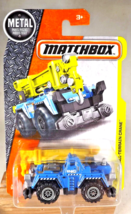 2016 Matchbox 41/125 Mbx Construction Mbx ALL-TERRAIN Crane Blue/Yellow w/8DotSp - £16.41 GBP
