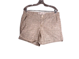 Sonoma Multicolored Geometric Print Mid Rise Shorts Womens Size 12 - £10.09 GBP