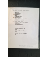 CHICAGO / REO SPEEDWAGON - ORIGINAL NOT A COPY 8/8/2014 CONCERT USED SET... - $75.00