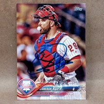 2018 Topps #308 Cameron Rupp SIGNED Philadelphia Phillies Autographed Card - £3.10 GBP