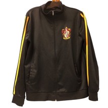 Harry Potter Gryffindor Zip Jacket Mens Size Medium Black Track JacKet C... - £19.46 GBP