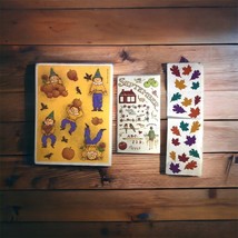 Lot of Vintage FALL and AUTUMN Stickers -Susan Branch + Hallmark - Scrap... - $9.94