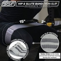 Serious Steel Fitness Hip and Glute Activation Band | Squat &amp; Deadlift W... - £16.15 GBP