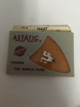 New Old Stock Astatic N647 Sapphire Needle Stylus Replaces Shure A9S - $14.80